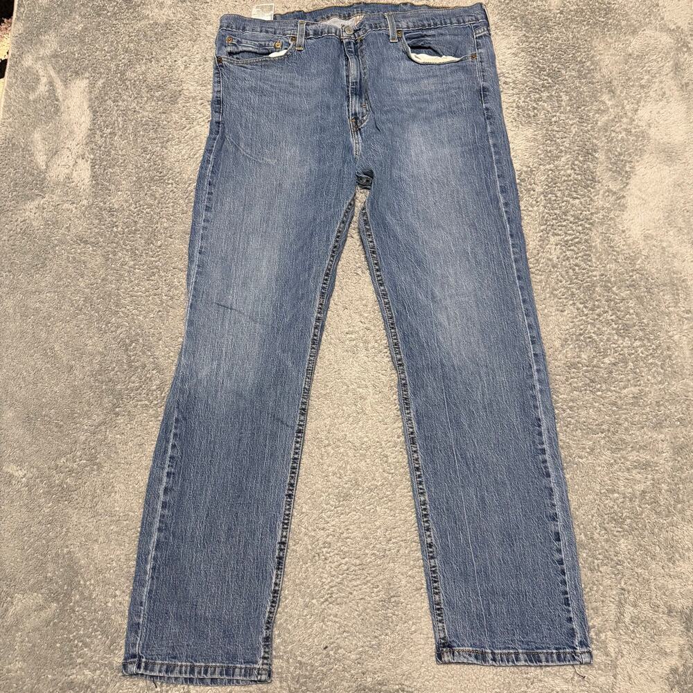 Levi’s 505 Jeans Mens 38 x32 (38x31.5) Straight Blue Denim